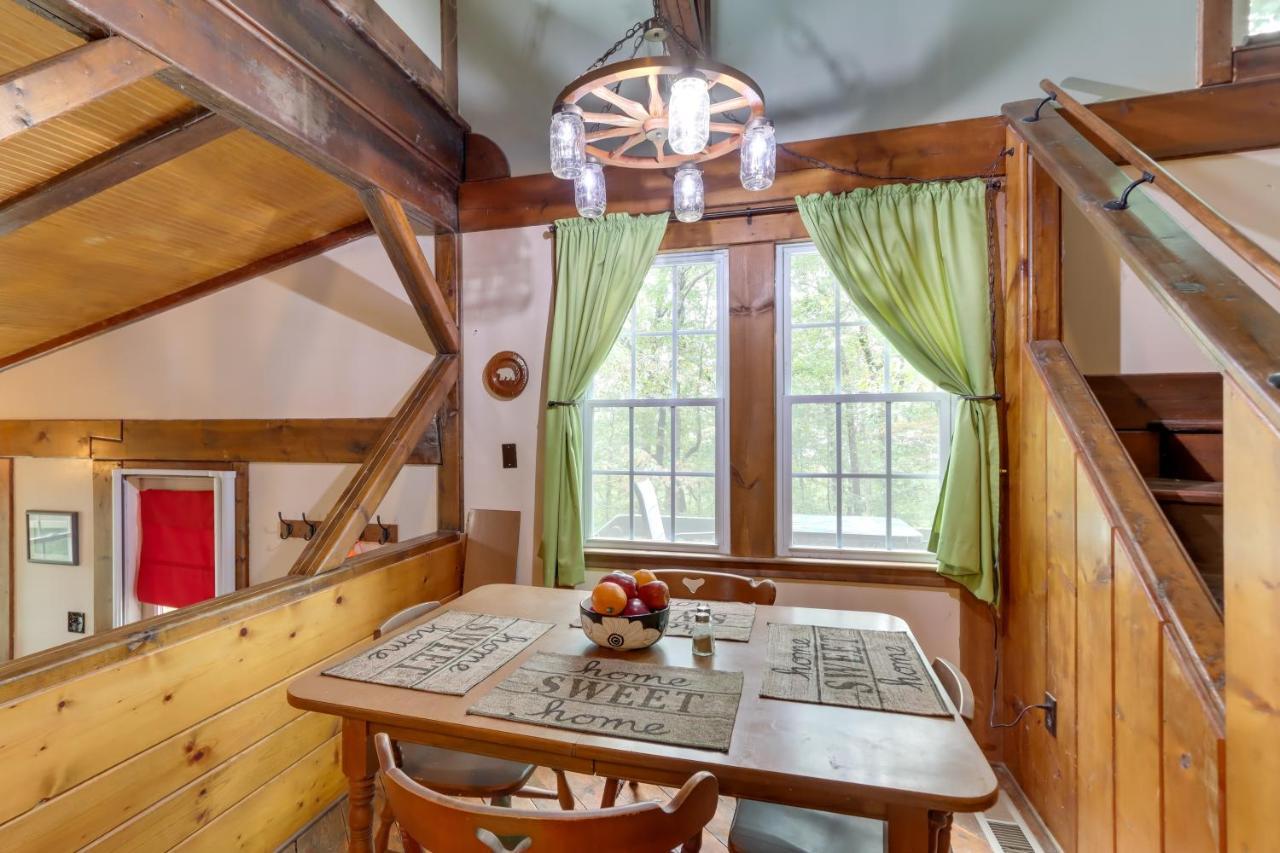 Mountaintop Ellijay Cabin With Private Hot Tub Exteriör bild