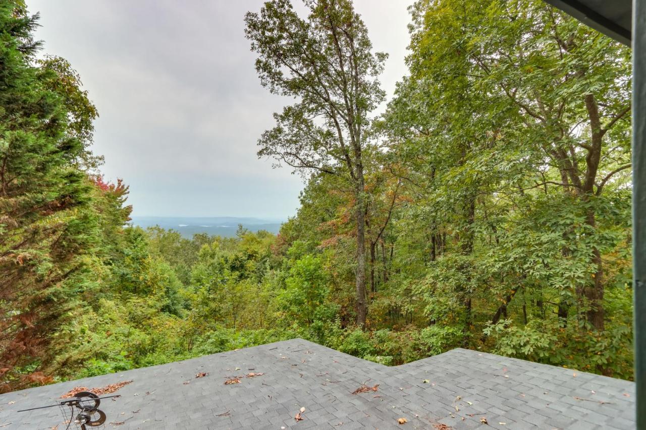 Mountaintop Ellijay Cabin With Private Hot Tub Exteriör bild